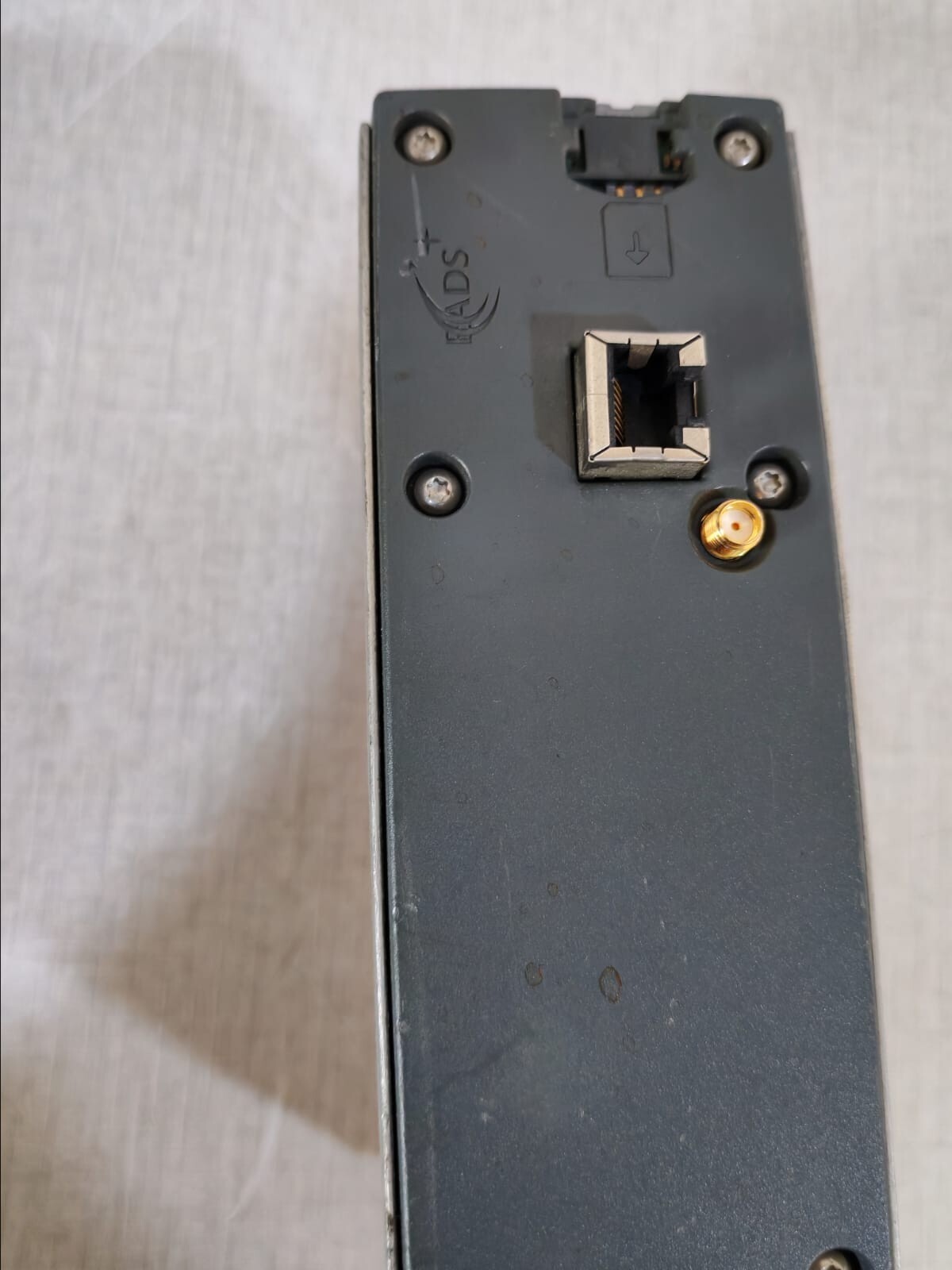 EADS UNKNOWN EADS TMR880i Remote Head UHF Digital TETRA Radio GPS JAVA Type: RC-9 4