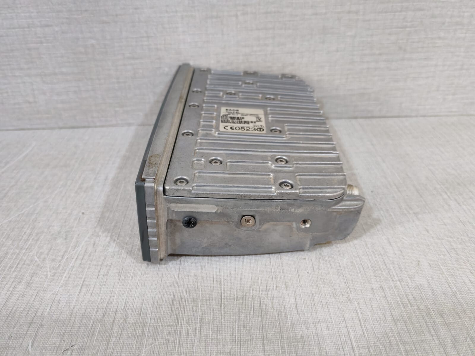 EADS UNKNOWN EADS TMR880i Remote Head UHF Digital TETRA Radio GPS JAVA Type: RC-9 8