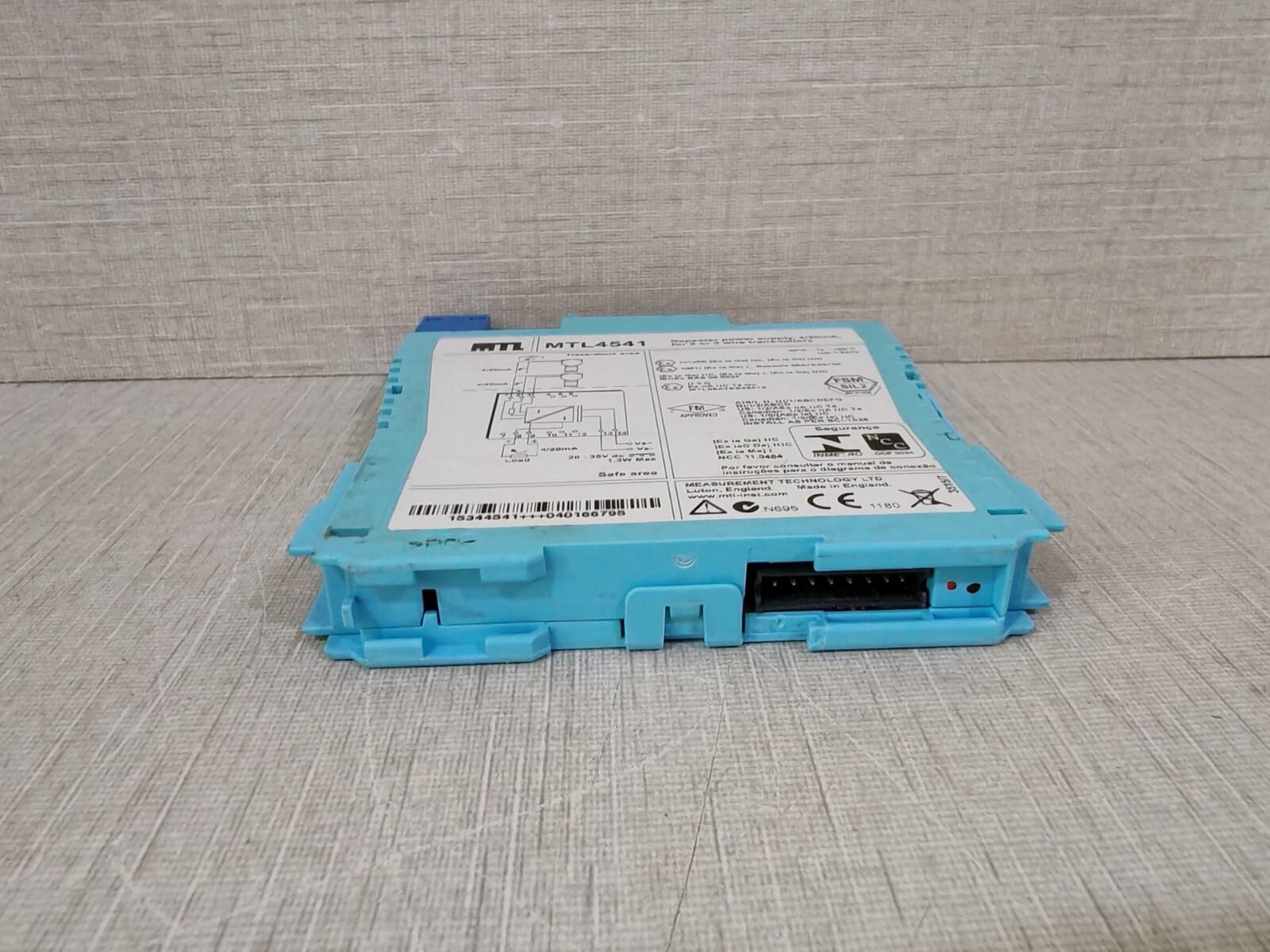 MTL MTL4541 MTL4541 Repeater Power Supply 4/20mA, for 2 or 3 Wire Transmitters 8