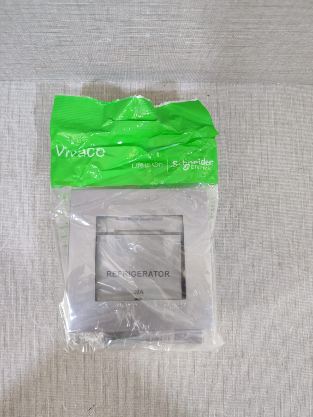 Schneider Electric KB31D20NER SCHNEIDER ELECTRIC KB31D20NER_AS_G12 VIVACE 1 GANG 1 WAY DP SWITCH 20A -1 BOX 3