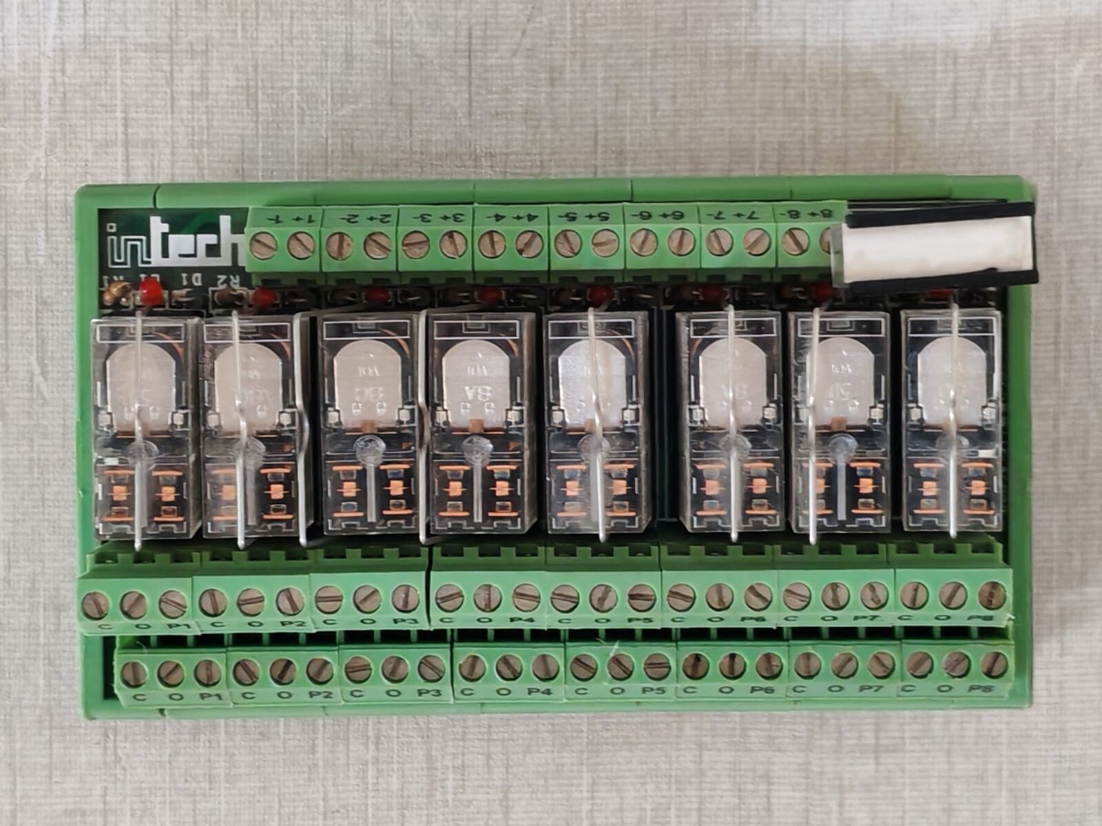 Intech RB82PTTIG2R-2DC24 Intech RB82P TTI G2R-2 DC24 Relay RB82PTTIG2R-2DC24 3