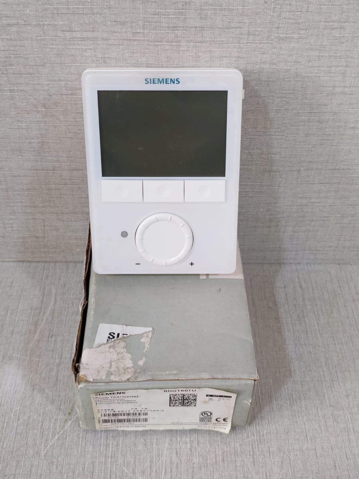 Siemens RDG160TU SIEMENS RDG160TU ROOM THERMOSTAT 181102B 24V 2
