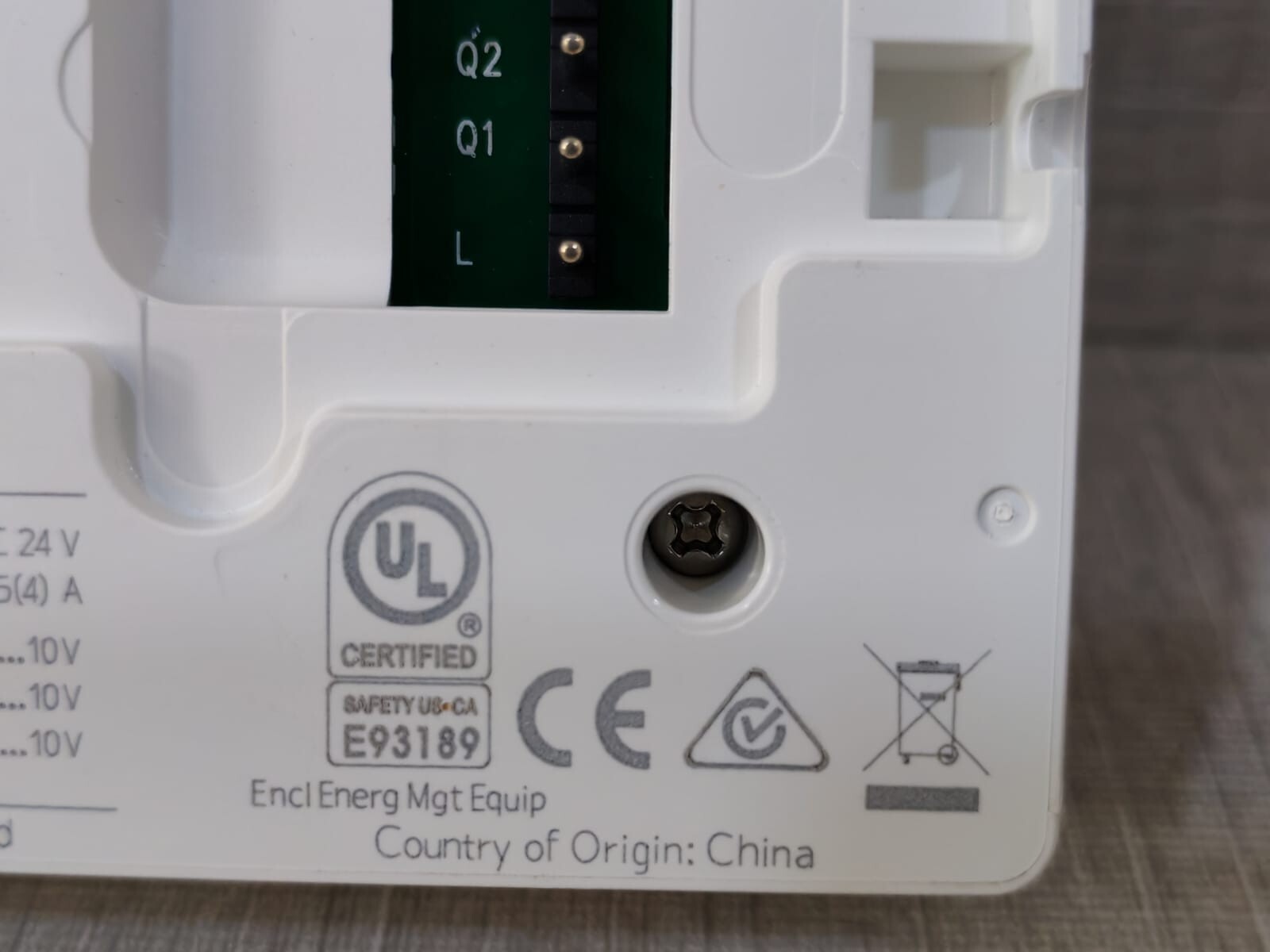 Siemens RDG160TU SIEMENS RDG160TU ROOM THERMOSTAT 181102B 24V 9