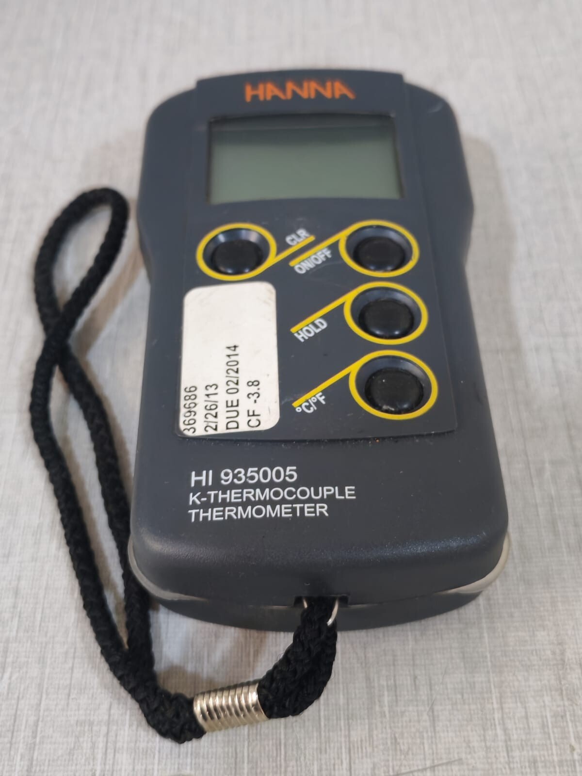 HANNAH 935005 HANNAH HI 935005 K-THERMOCOUPLE THERMOMETER 7