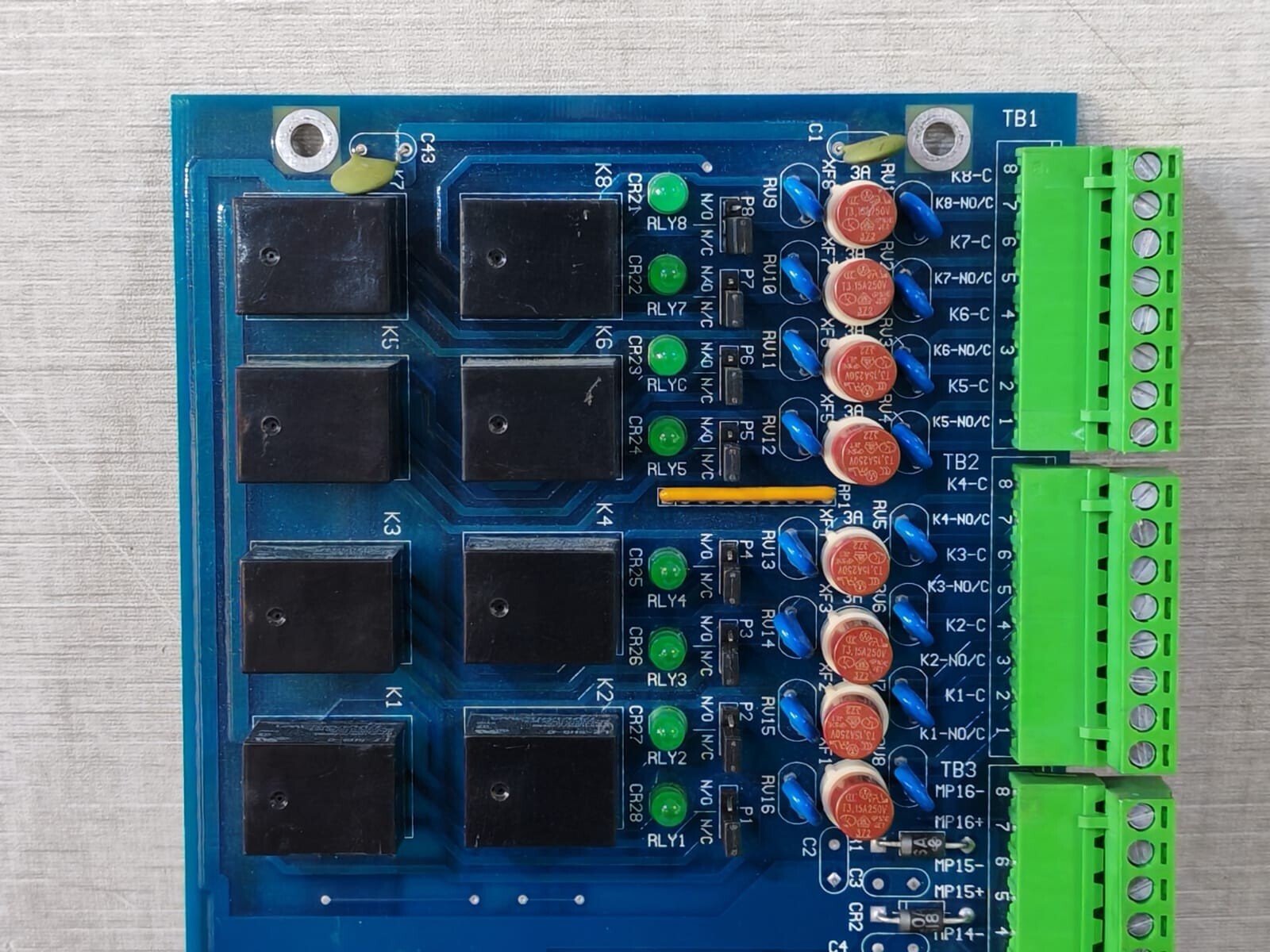 WSE 4100 Series WSE NEXSENTRY MIRO 16/8 Module 4100 Series PCB Board (Rev. K, J, G1) 4