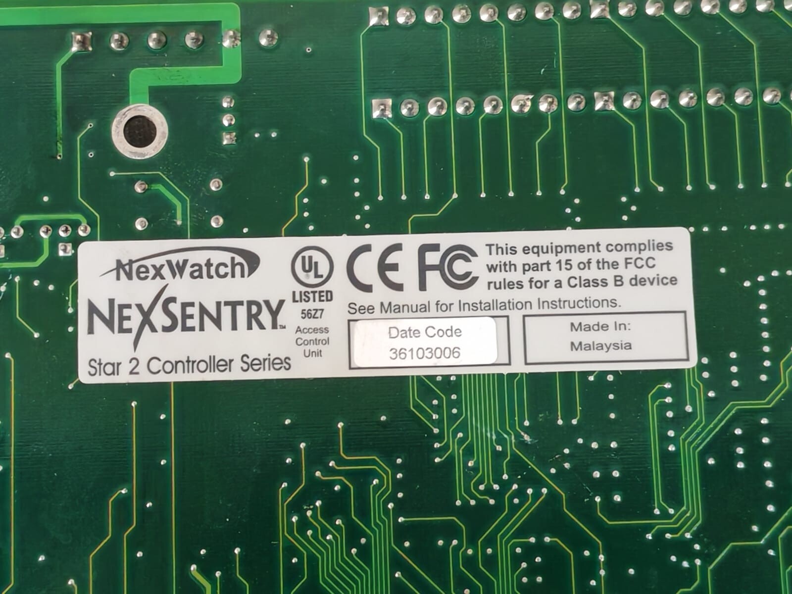 Honeywell MODULE6200029 Honeywell Nexsentry 4100 SMT BD Control Module 6200029 E 9