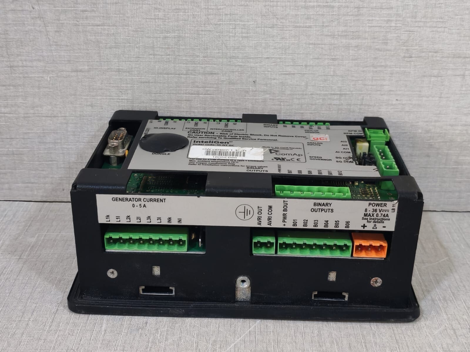 COMAP INTELIGEN IG-NT GC COMAP INTELIGEN IG-NT GC GEN-SET CONTROLLER 6