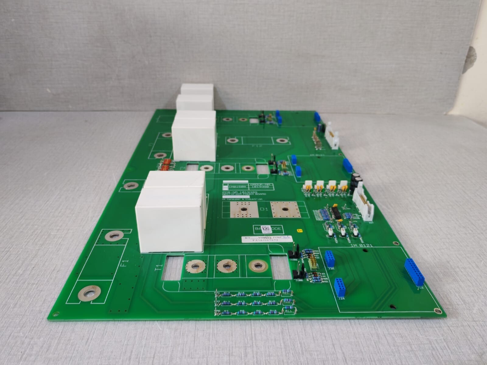 GE DIGITAL ENERGY IM0160B/1019390 GE DIGITAL ENERGY IM0160B/1019390 PCB-NR 1019389 RECTIFIER POWER BOARD 9