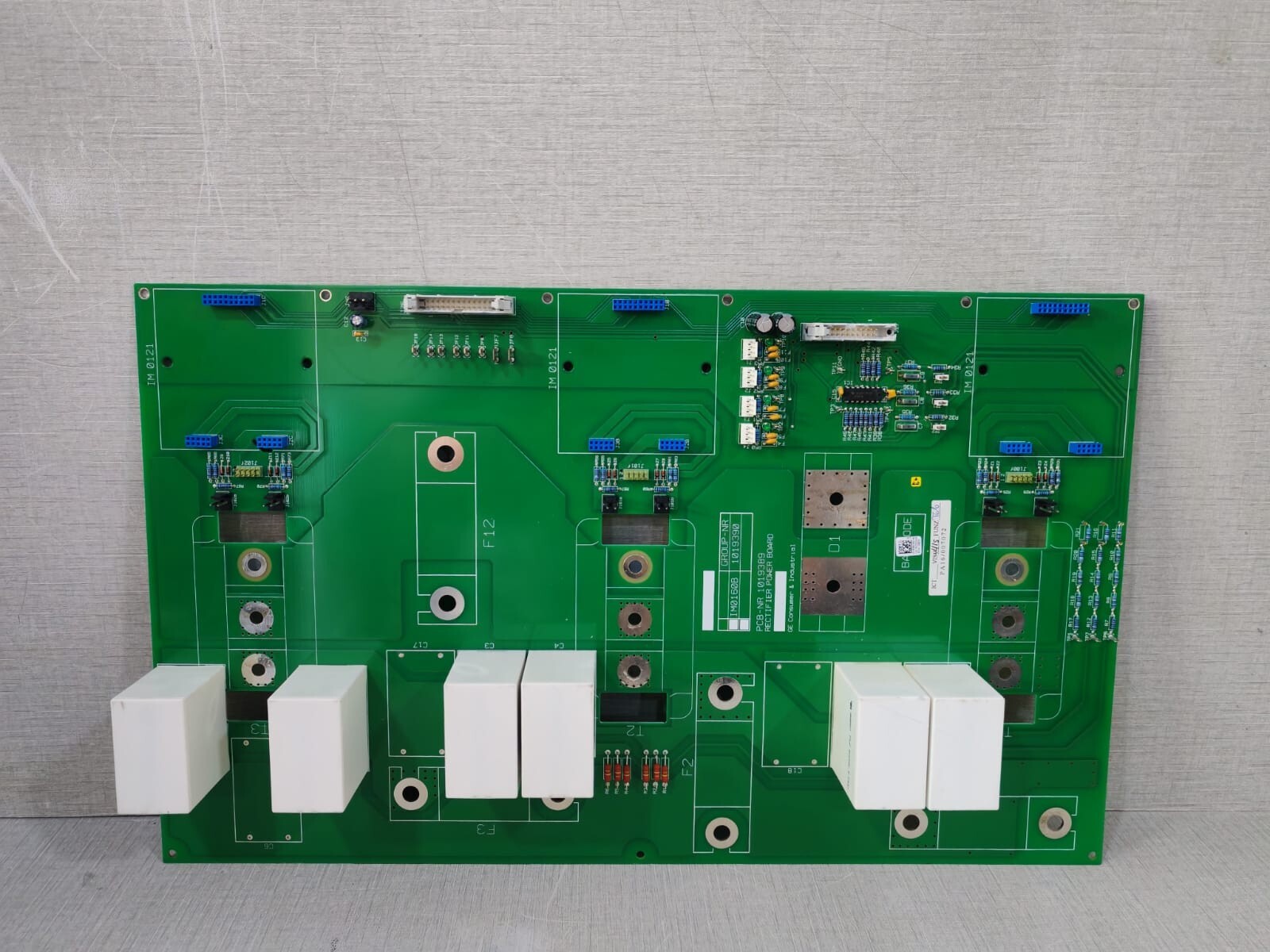 GE DIGITAL ENERGY IM0160B/1019390 PCB-NR 1019389 RECTIFIER POWER BOARD