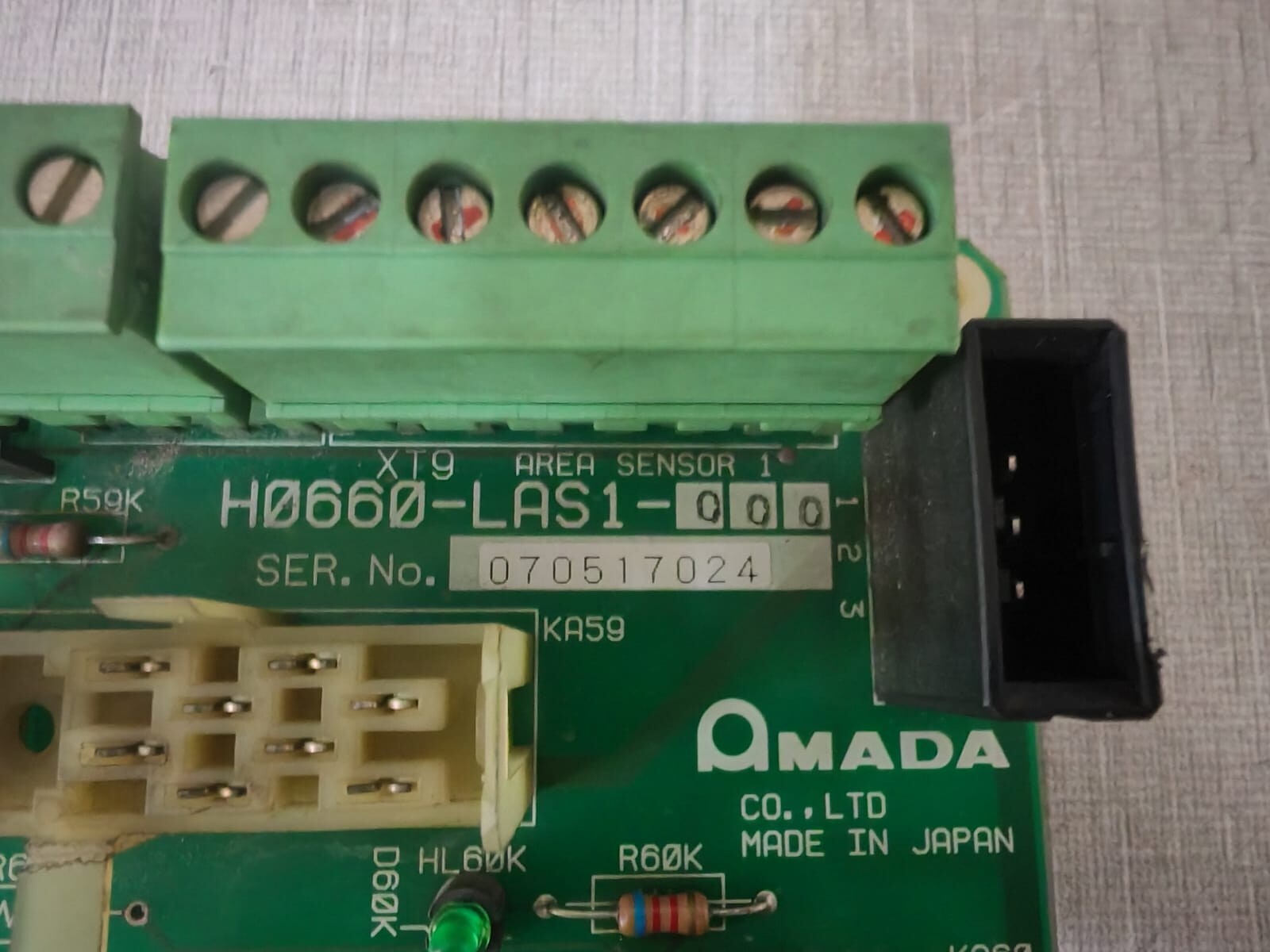 Amada H0660-LAS1-000 AMADA H0660-LAS1-000 PCB BOARD 3