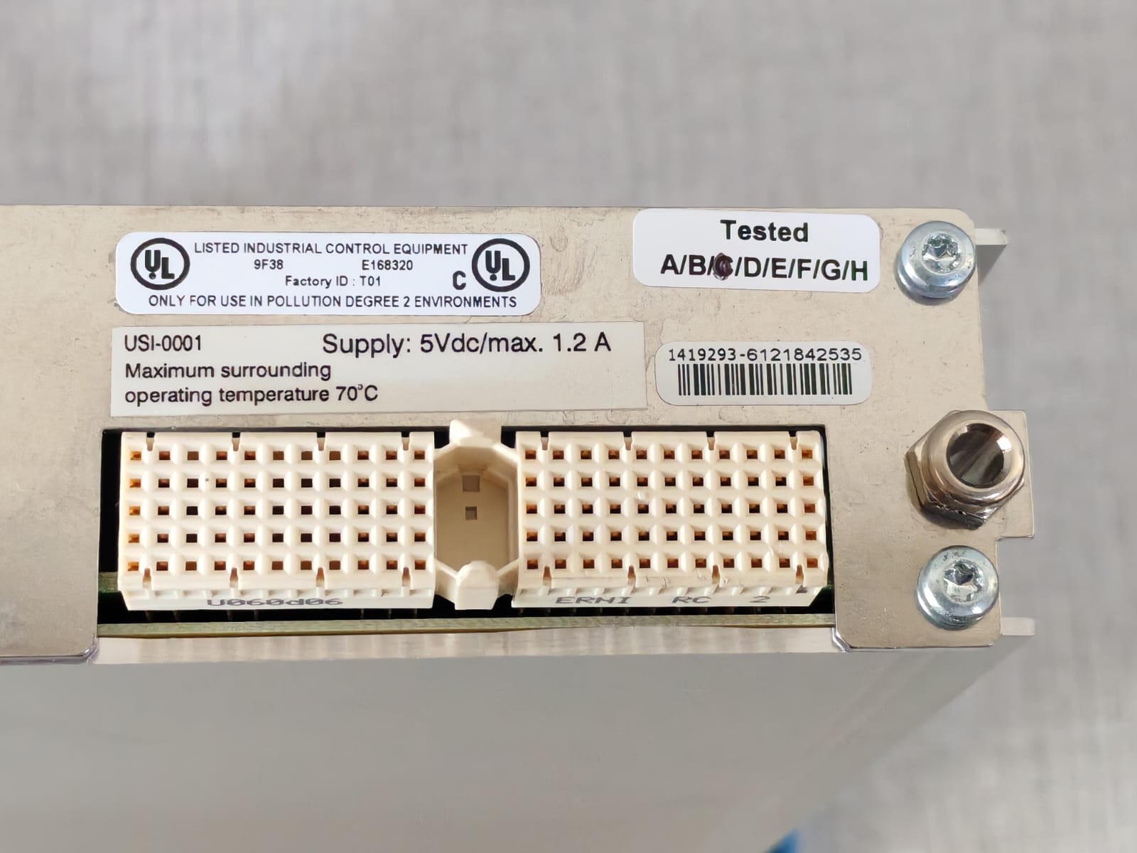Honeywell USI-0001 v1.3 HONEYWELL USI-0001 v1.3 UNIVERSAL SAFETY INTERFACE MODULE 9