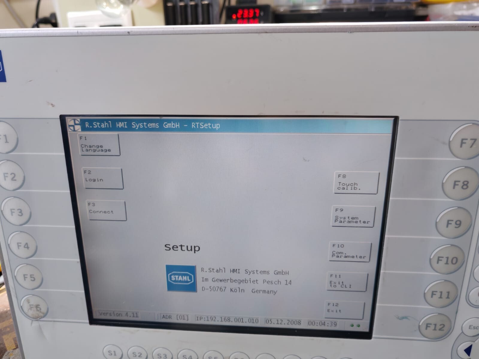 STAHL MT-306-S-TX STAHL MT-306-S-TX OPERATOR INTERFACE OPERATOR STATIONS -WITHOUT COVER 3
