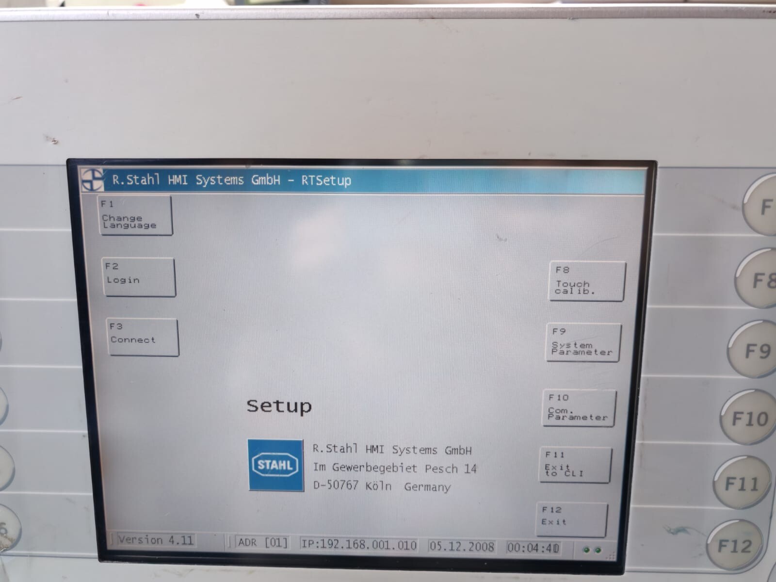STAHL MT-306-S-TX STAHL MT-306-S-TX OPERATOR INTERFACE OPERATOR STATIONS -WITHOUT COVER 4