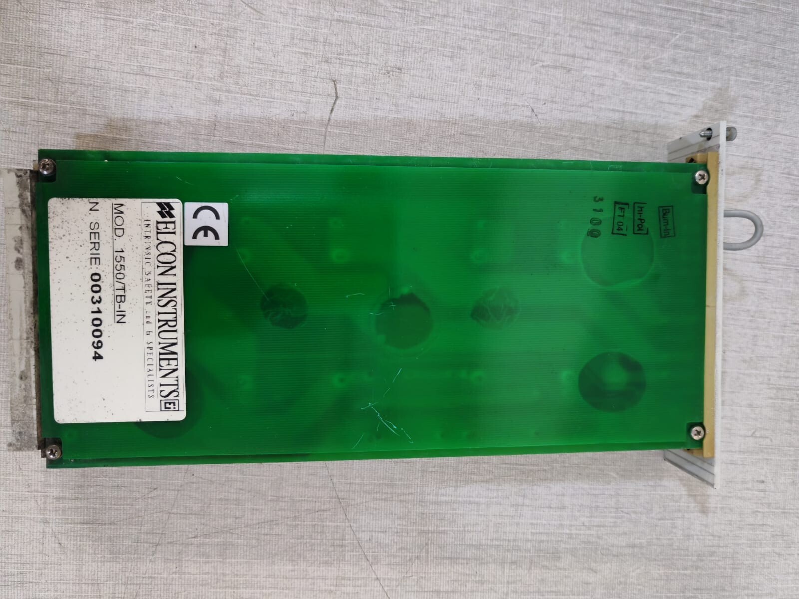 ELCON INSTRUMENTS 1550 / TB-IN ELCON INSTRUMENTS 1550 / TB-IN ALARM CONTACT 5