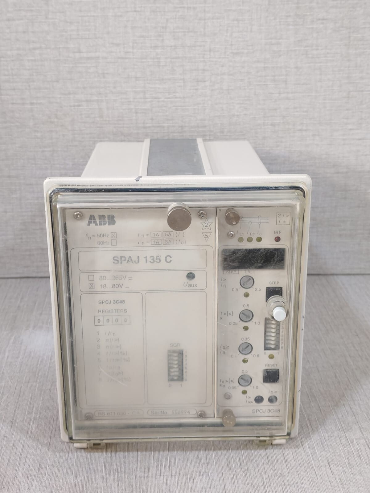 ABB SPAJ 135 C-CA ABB SPAJ 135 C / SPAJ 135 C-CA COMBINED OVERCURRENT & EARTH-FAULT RELAY-TESTED 5