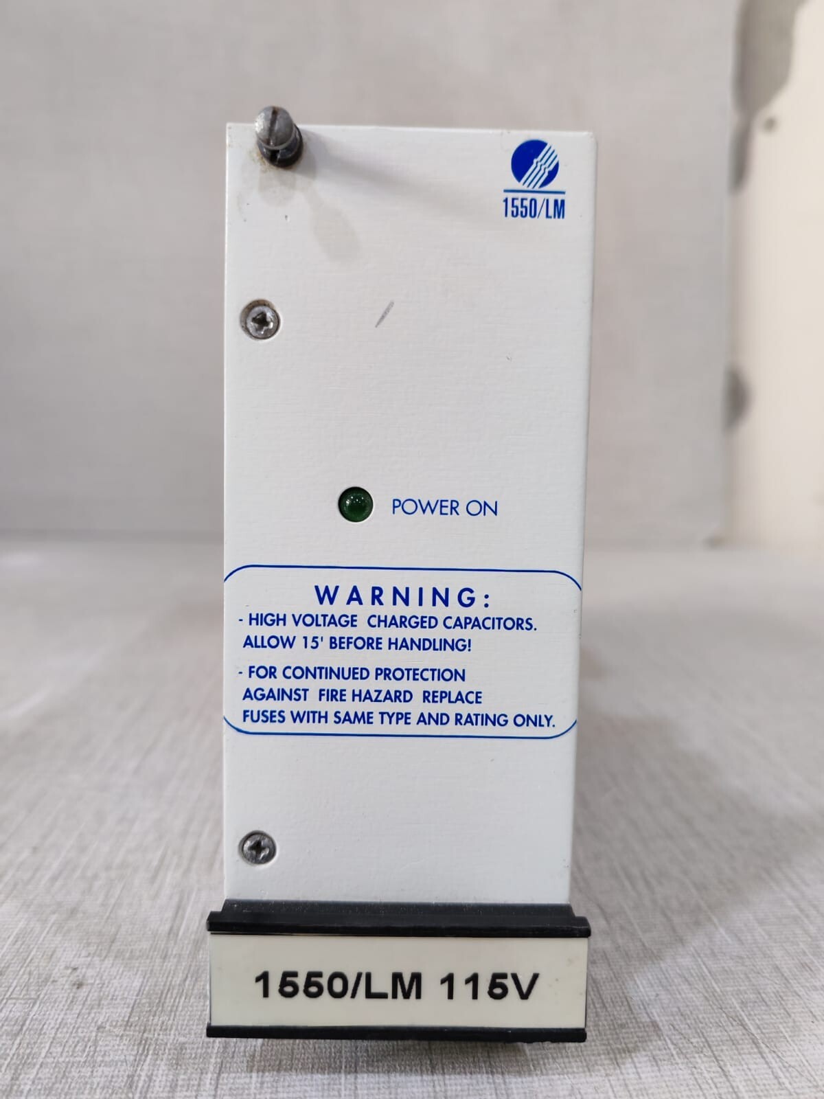 ELCON INSTRUMENTS 1550/LM 1550/LM-115 ELCON INSTRUMENTS 1550/LM 1550/LM-115 Power Supply 4