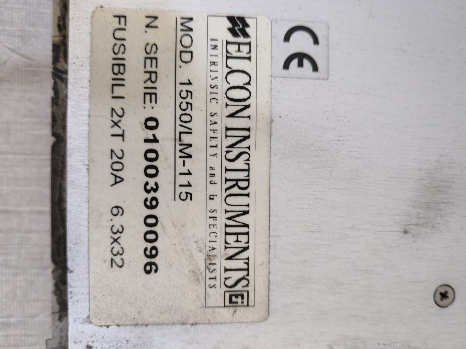 ELCON INSTRUMENTS 1550/LM 1550/LM-115 ELCON INSTRUMENTS 1550/LM 1550/LM-115 Power Supply 8