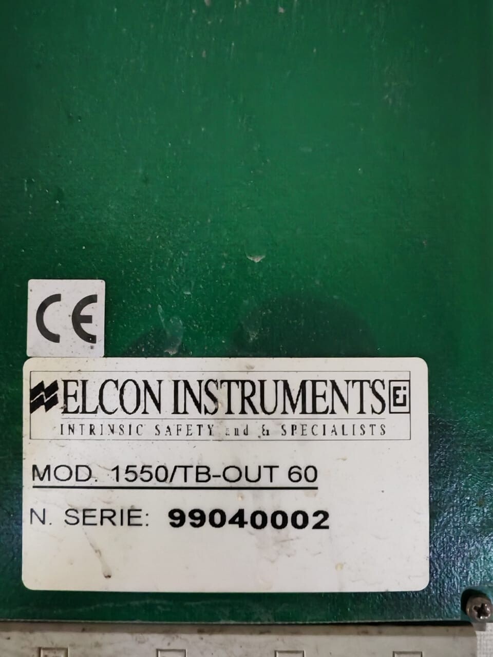 ELCON INSTRUMENTS 1550/TB-OUT 60 ELCON INSTRUMENTS 1550/TB-OUT 60 Power Supply 3