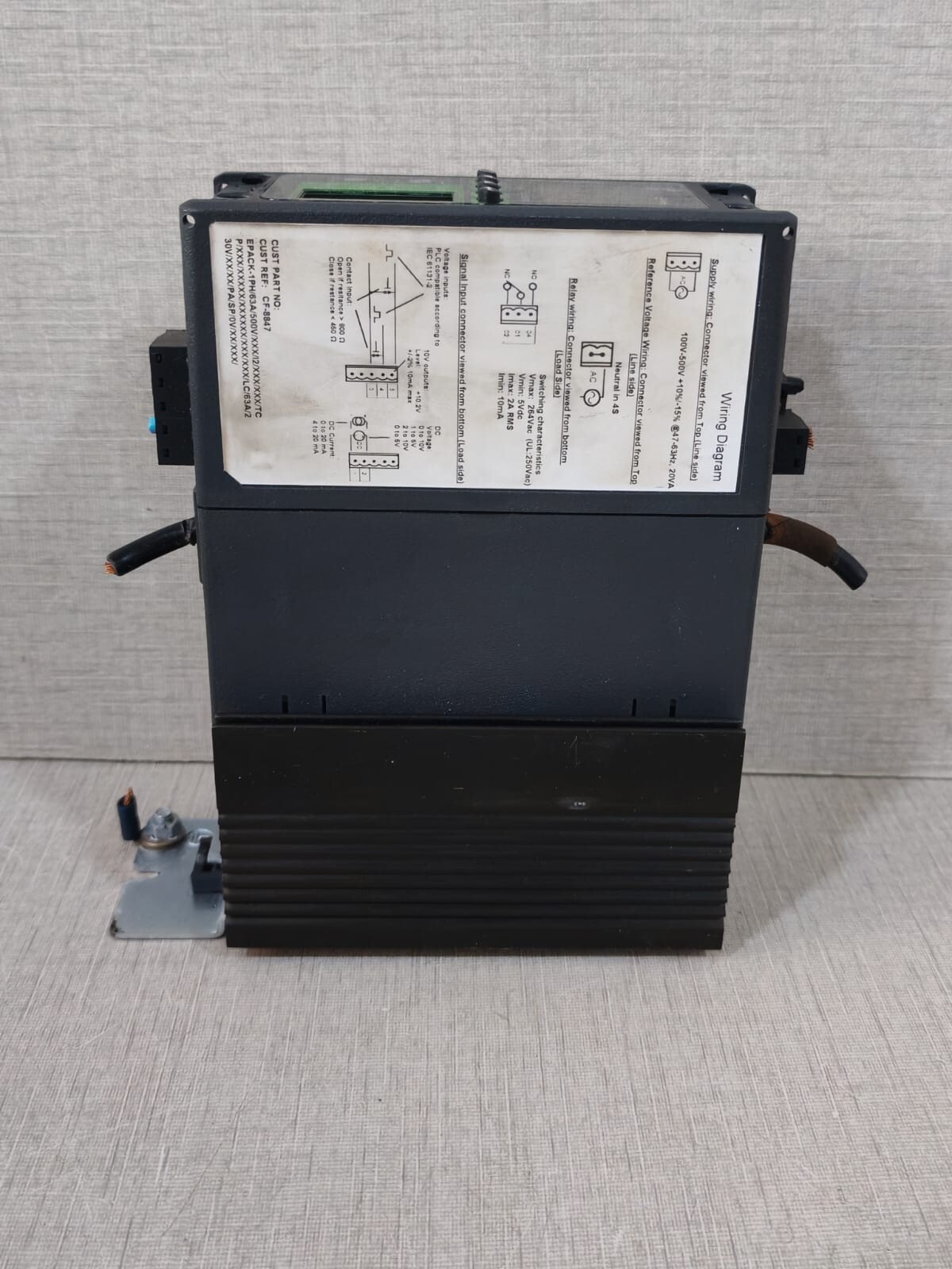 Eurotherm EPACK-1PH Eurotherm EPACK-1PH Power Controller by Schneider Electric 6
