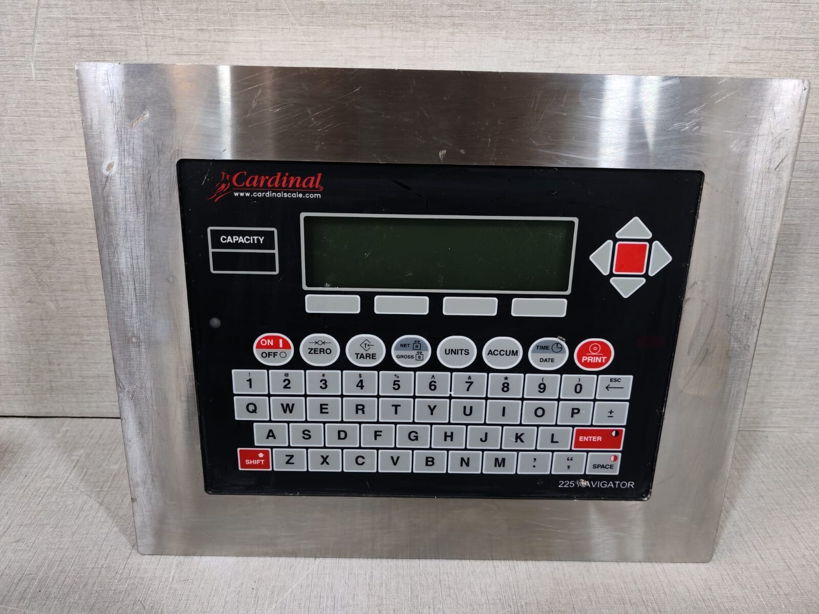 Cardinal DETECTO 225UK Cardinal DETECTO 225 Navigator Stainless Steel Weight Indicator 225UK - TESTED 8