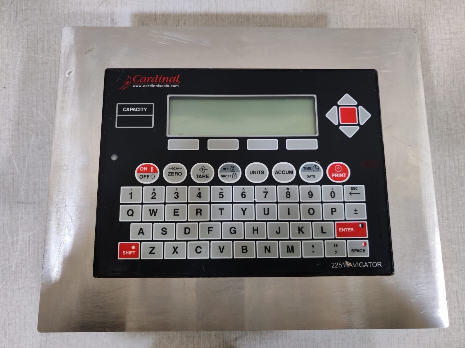 Cardinal DETECTO 225UK Cardinal DETECTO 225 Navigator Stainless Steel Weight Indicator 225UK - TESTED 9