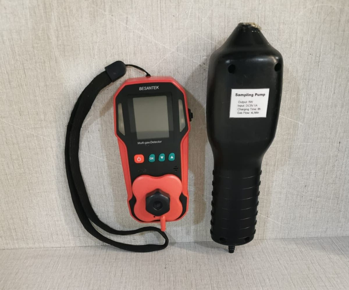 BESANTEK BST-MG06 BESANTEK BST-MG06 Multi-Gas Detector Datalogger with Air Pump 6