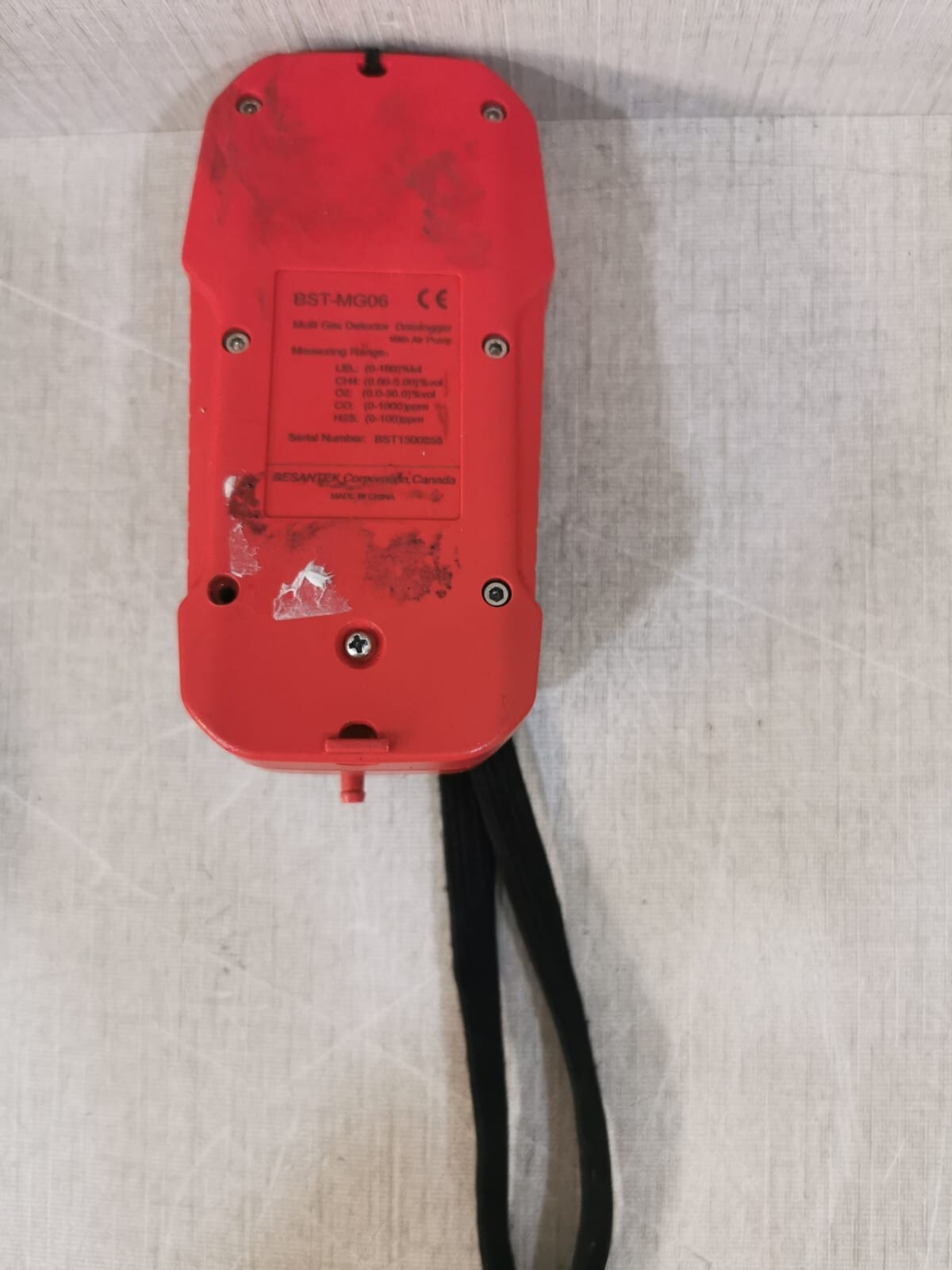 BESANTEK BST-MG06 BESANTEK BST-MG06 Multi-Gas Detector Datalogger with Air Pump 8