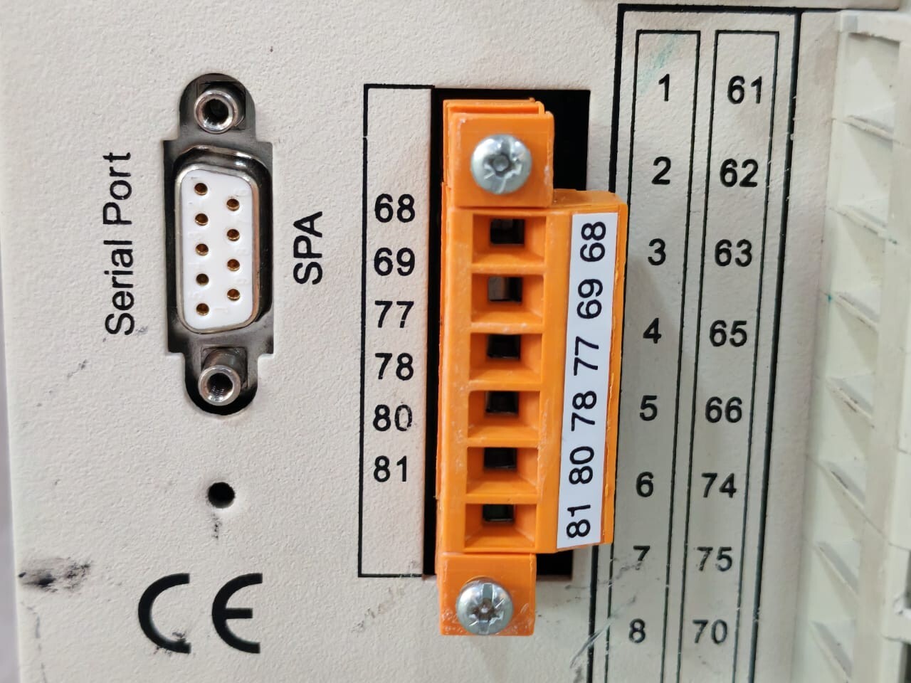 ABB SPAJ-140 ABB SPAJ 140 C-AA REV.E OVERCURRENT & EARTH-FAULT RELAY 10