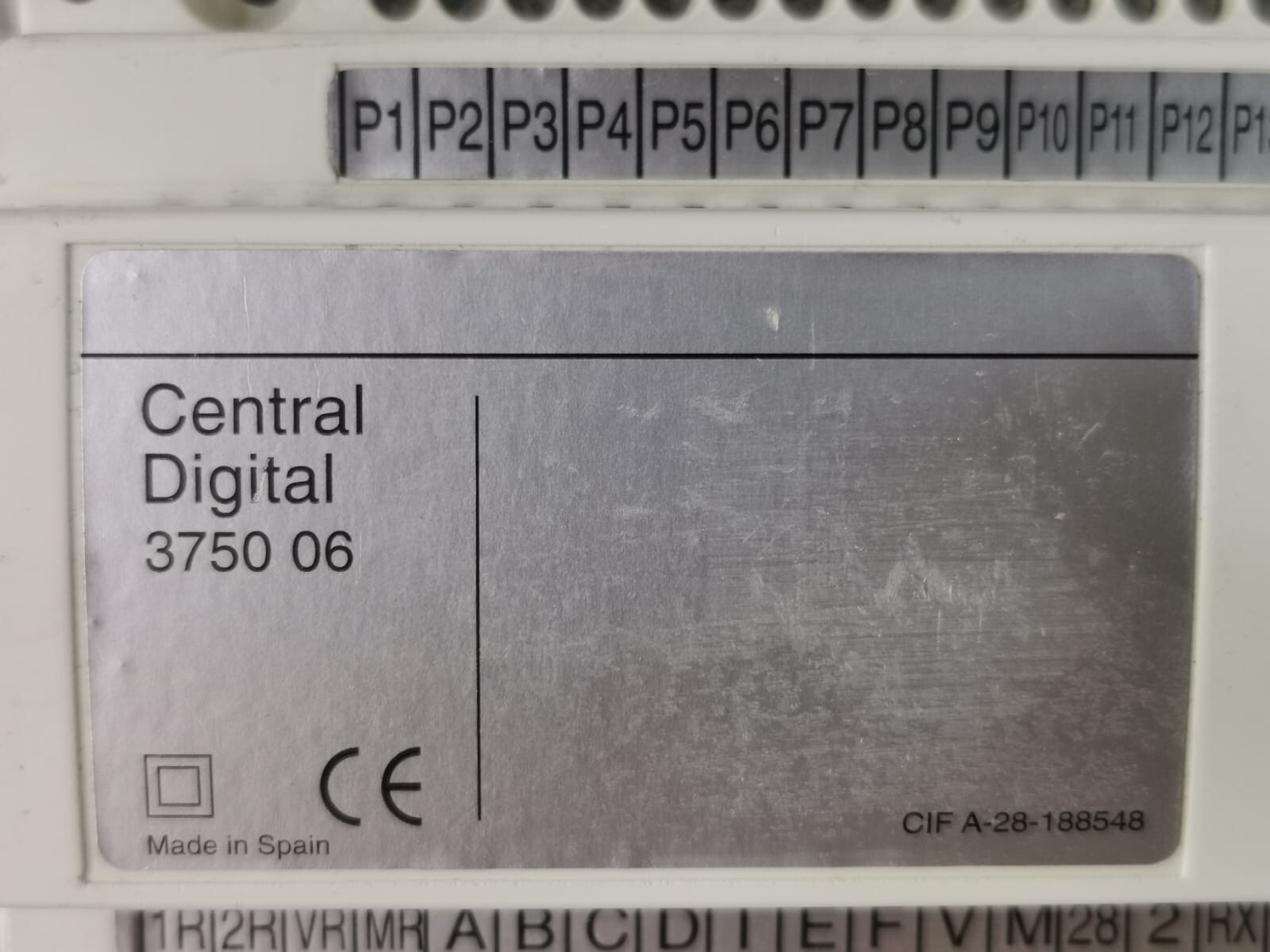 Digital DIGITAL3750 Central Digital 3750 06 Tegui Digital Control Unit 2