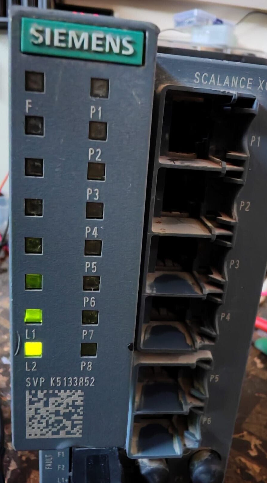 Siemens 6GK5106-2BB00-2AC2 Siemens 6GK5106-2BB00-2AC2 SCALANCE XC106-2 Ethernet Switch 10