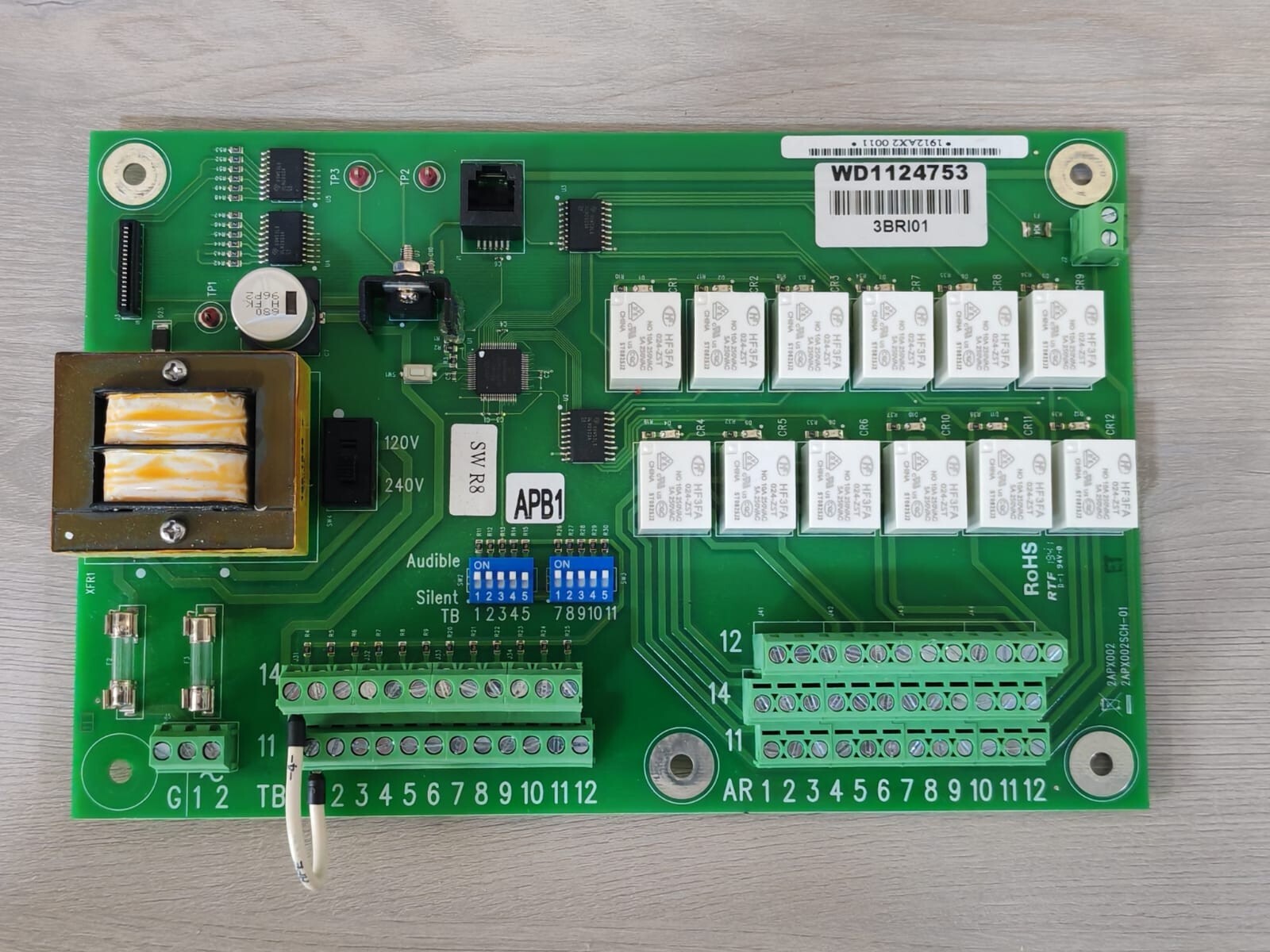 Tornatech APD-240 TORNATECH Mother Board for APD-240 Alarm Panel Diesel Fire Pump- Main Board Only 4