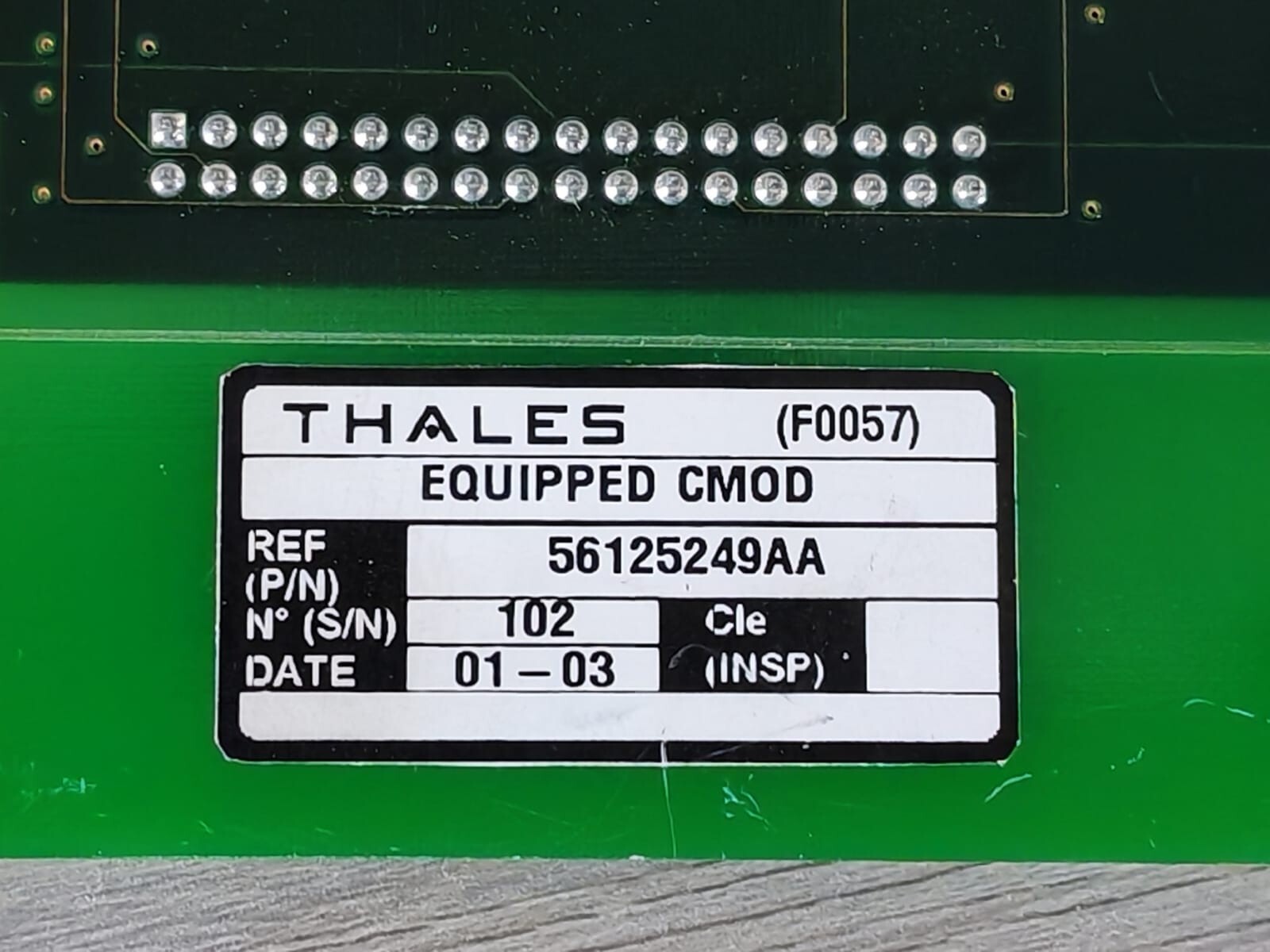 THALES 56125249AA THALES 56125249AA Equipped CMOD Motherboard 8
