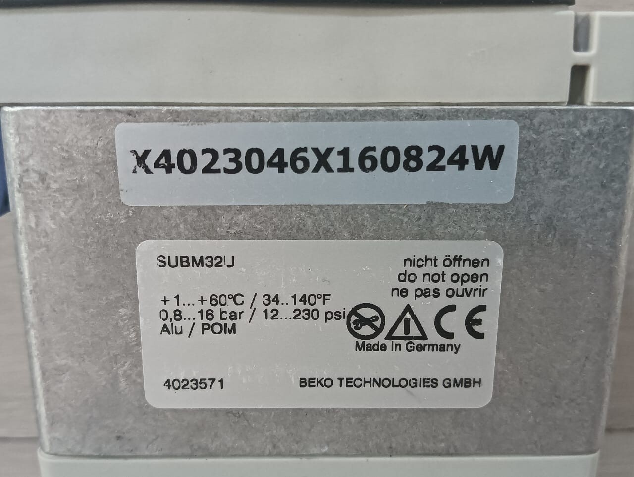 BEKOMAT BEKOMAT-32U-P-CONDENSATE-DRAIN-4023571- Bekomat 32U P Condensate Drain 4023571- With old Stock Box 3