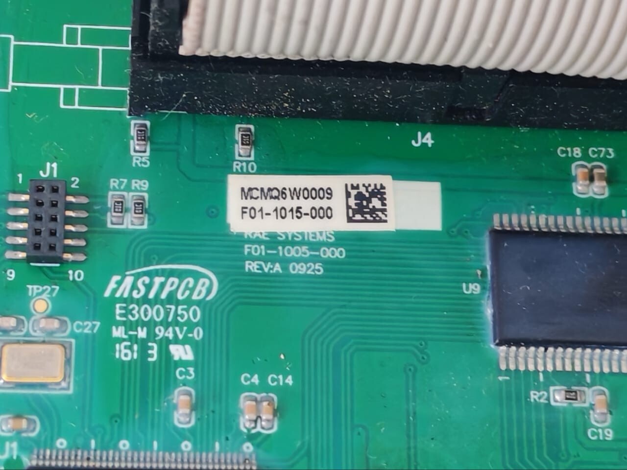 RAE Systems F01-1005-000 RAE Systems F01-1005-000 Rev. A PCB Board 2
