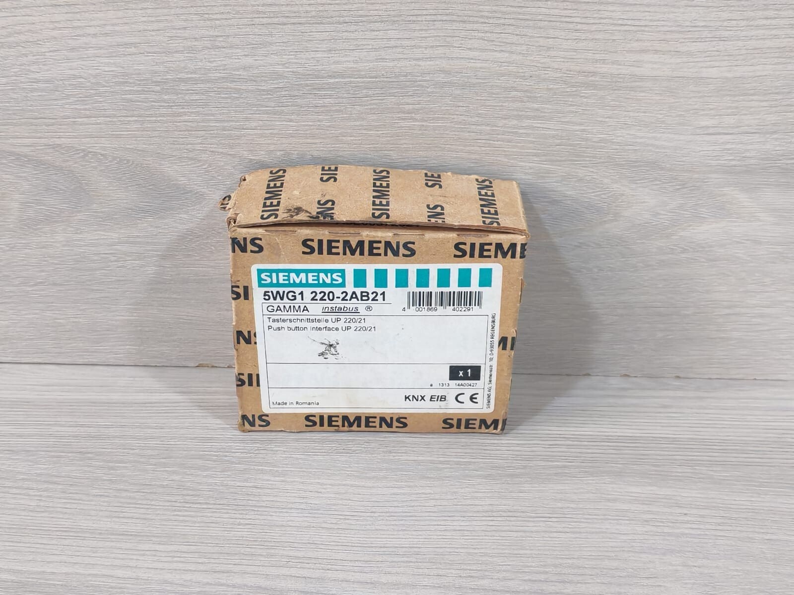 Siemens UP-220 Siemens 5WG1 220-2AB21 Gamma Instabus Push Button Interface UP 220/21 KNX EIB 2