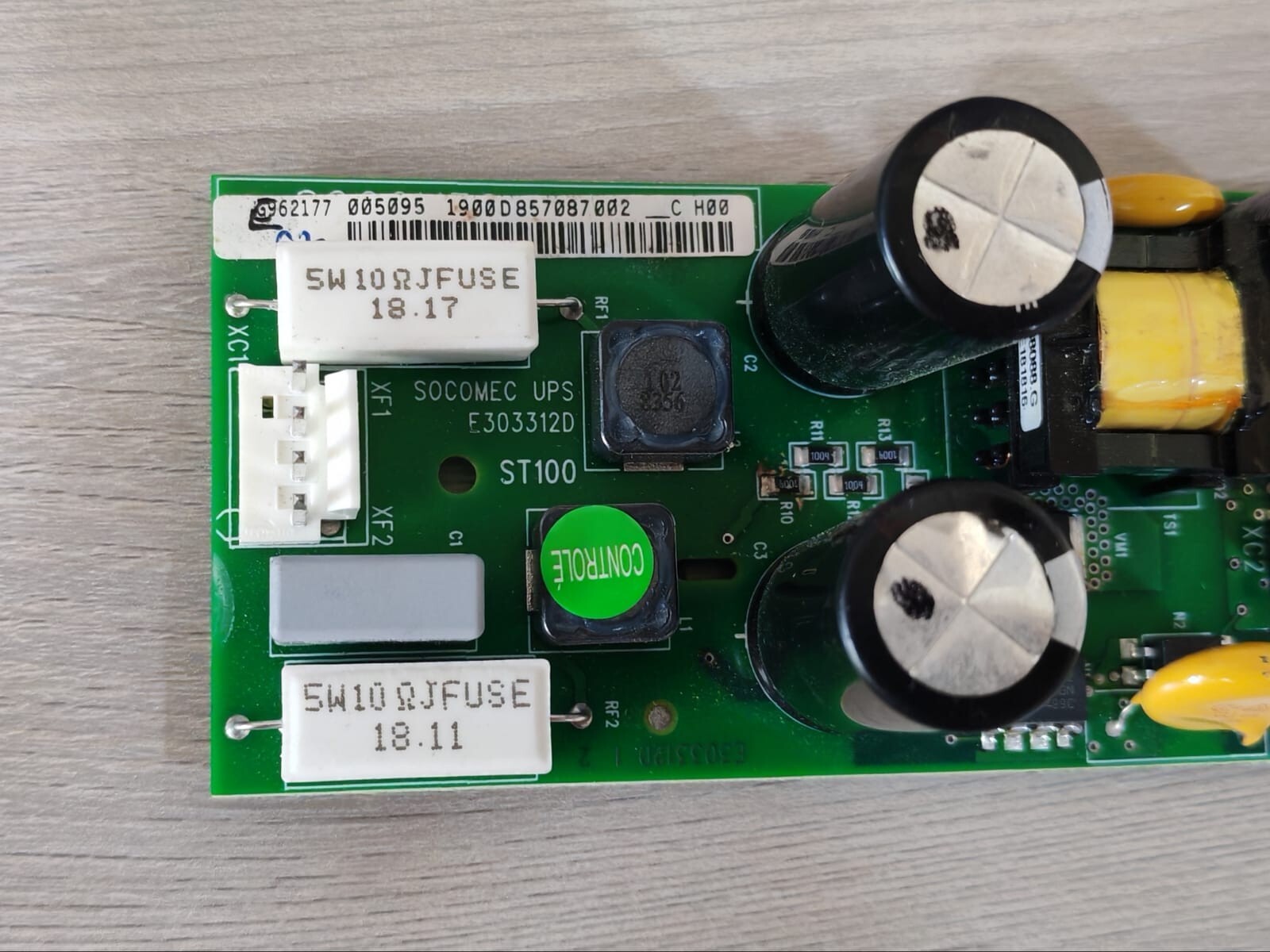 Socomec ST100 Socomec UPS ST100 E303312D PCB Card 2