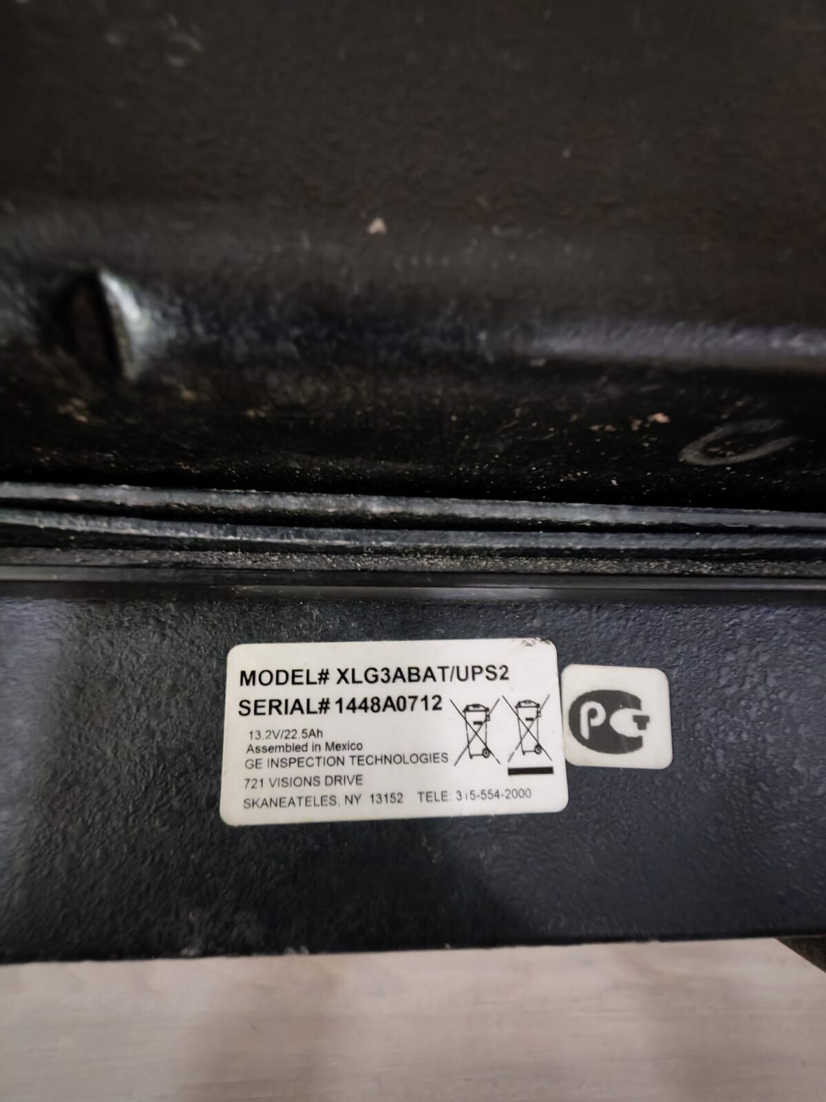 GE XLG3BHANDSET GE Inspection Technologies Everest XLG3 / XLG3BHANDSET 7