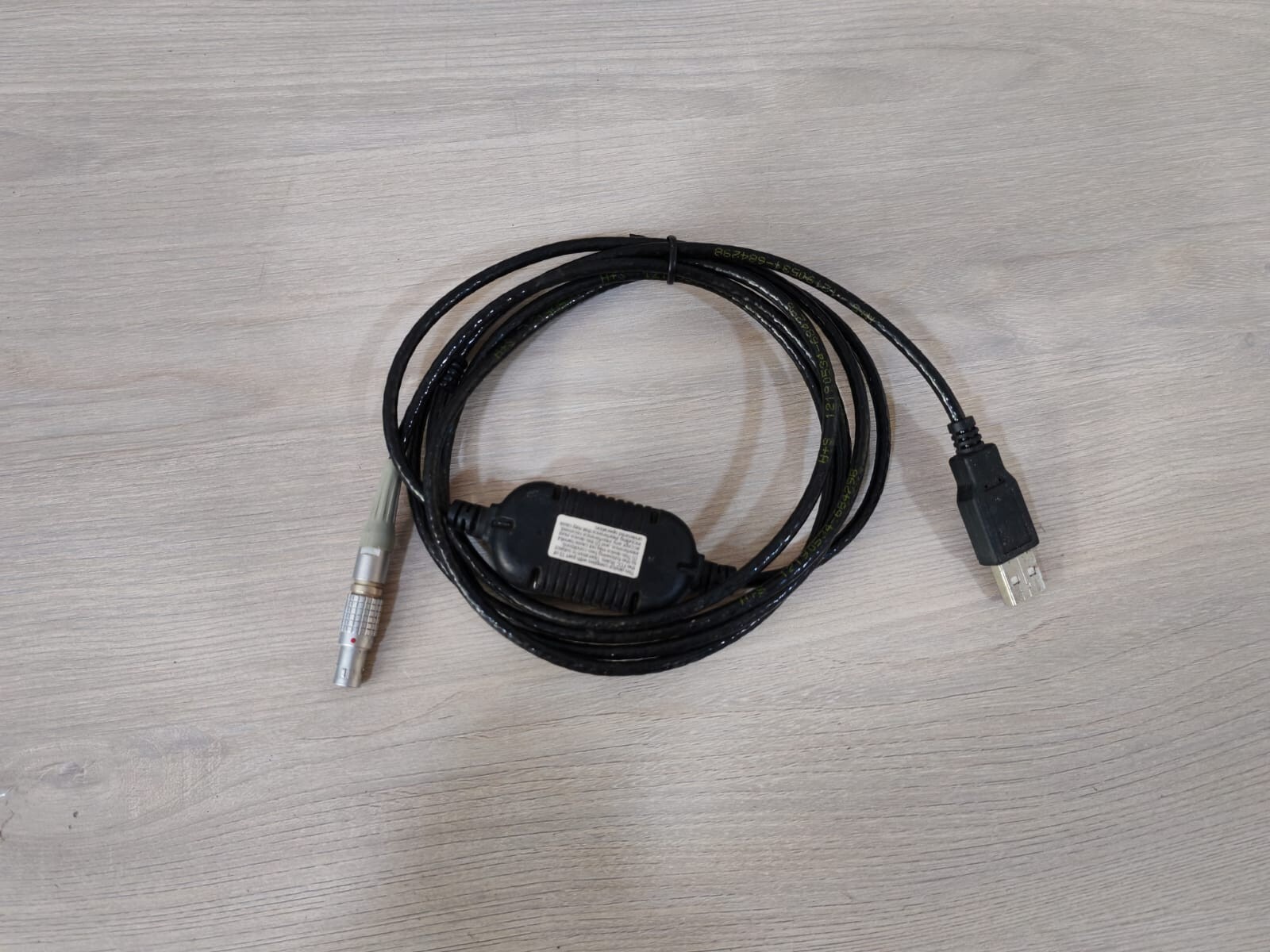 GE LEICA-734700 LEICA 734700 GEV189 CABLE FOR TOTAL STATION SURVEYING EQUIPMENT 6