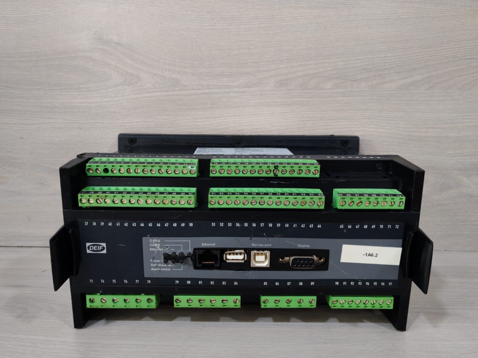 DEIF 600035686.10 DEIF GPC-3 GENERATOR PARALLELING CONTROLLER 600035686.10-WITH PART 2