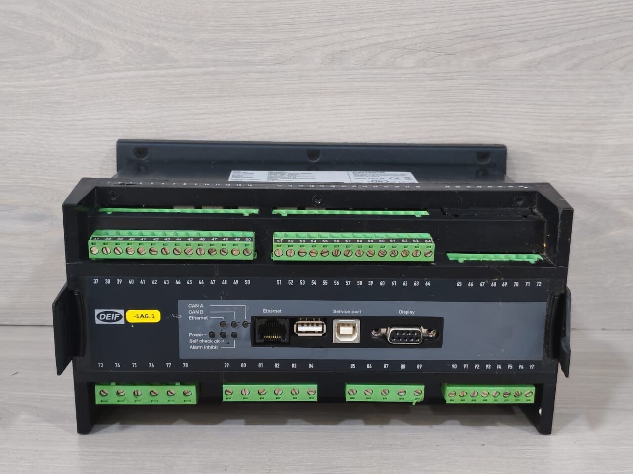 GE GPC-3 DEIF GPC-3 GAS GENERATOR PARALLELING CONTROLLER 600042269.20 2