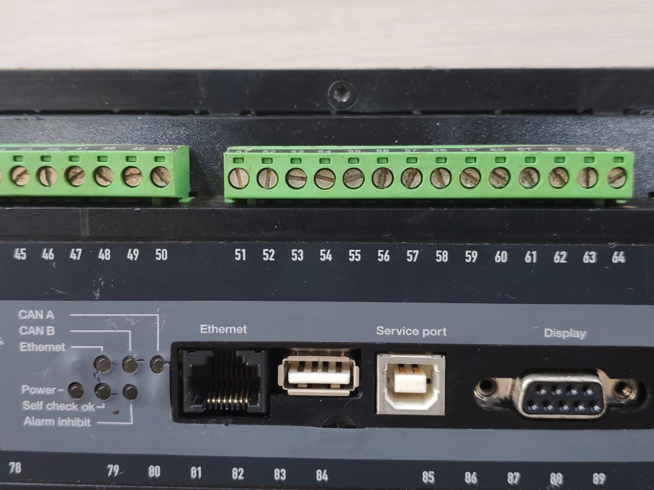GE GPC-3 DEIF GPC-3 GAS GENERATOR PARALLELING CONTROLLER 600042269.20 3