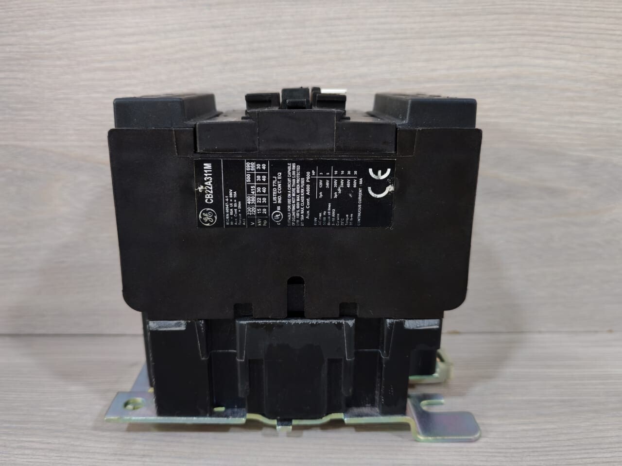 GE CB22A311M3 GENERAL ELECTRIC CB22 11 SERIES CB CONTACTOR CB22A311M3 5
