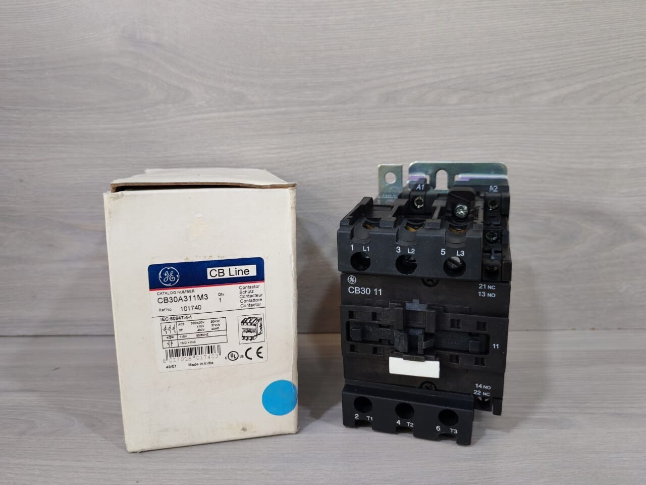 General Electric CB30 11 Series CB Contactor CB30A311M3