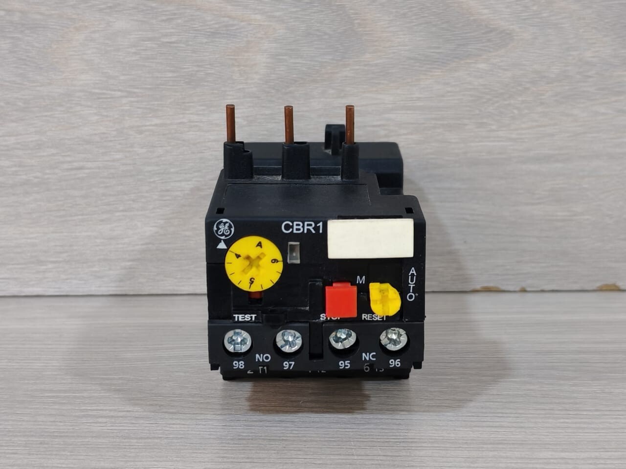 GENERAL ELECTRIC CBR1 6.0 THERMAL OVERLOAD RELAY