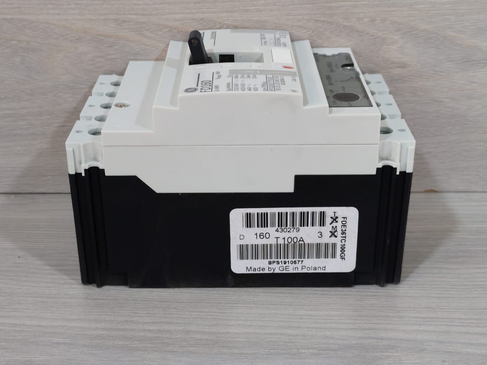 GE FDE36TC100GF GE FD160 Record Plus Circuit Breaker FDE36TC100GF 8
