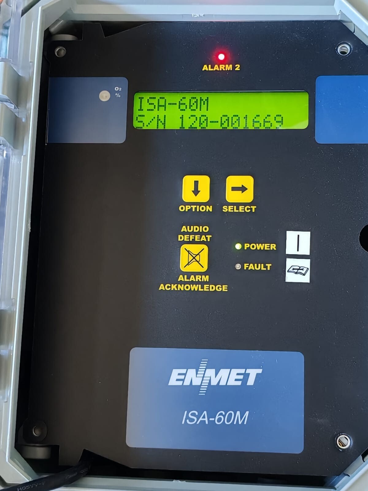 ENMET ISA-60M ENMET ISA-60M V.0.98 GAS OXYGEN MONITOR- TRIED & TESTED 4