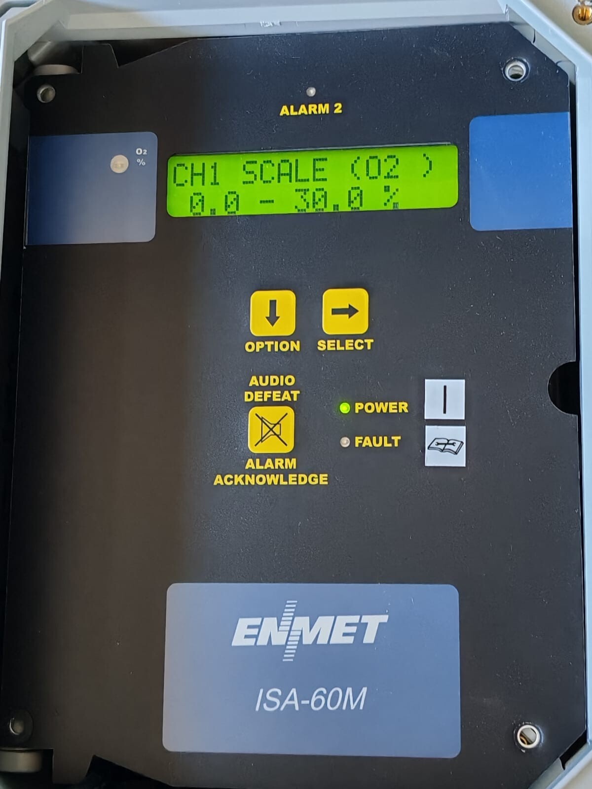 ENMET ISA-60M ENMET ISA-60M V.0.98 GAS OXYGEN MONITOR- TRIED & TESTED 5