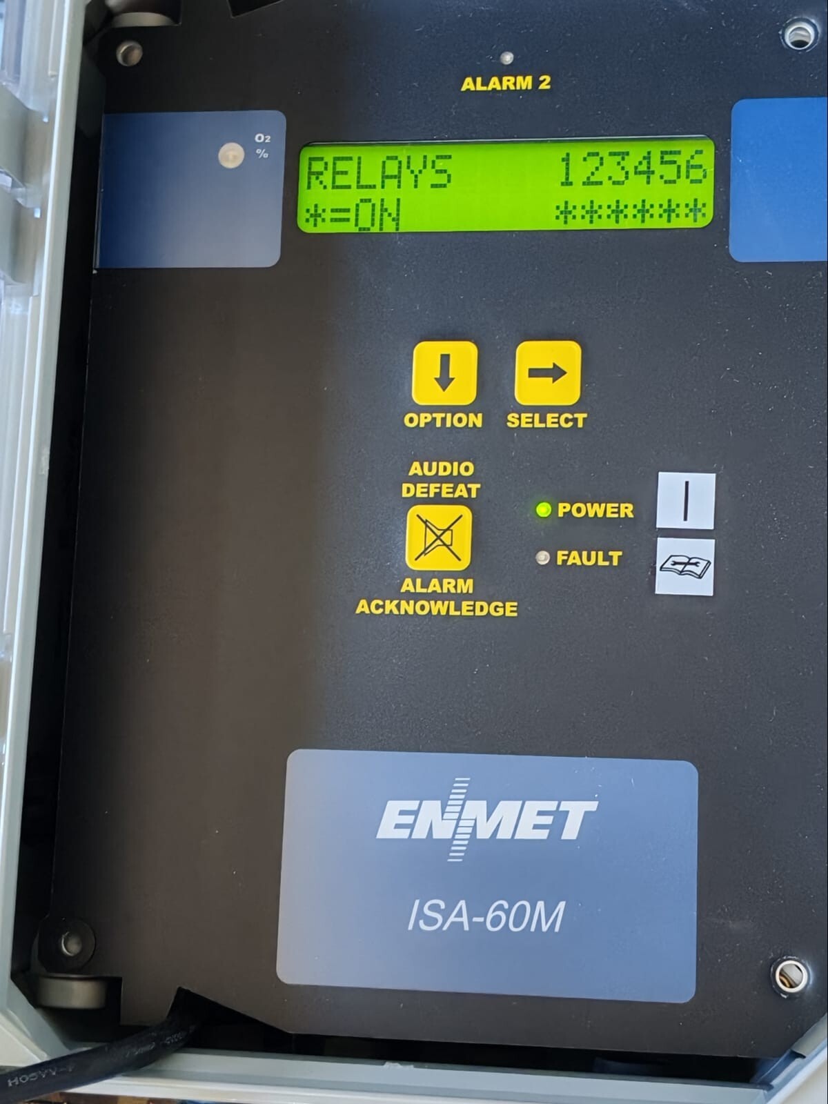 ENMET ISA-60M ENMET ISA-60M V.0.98 GAS OXYGEN MONITOR- TRIED & TESTED 7