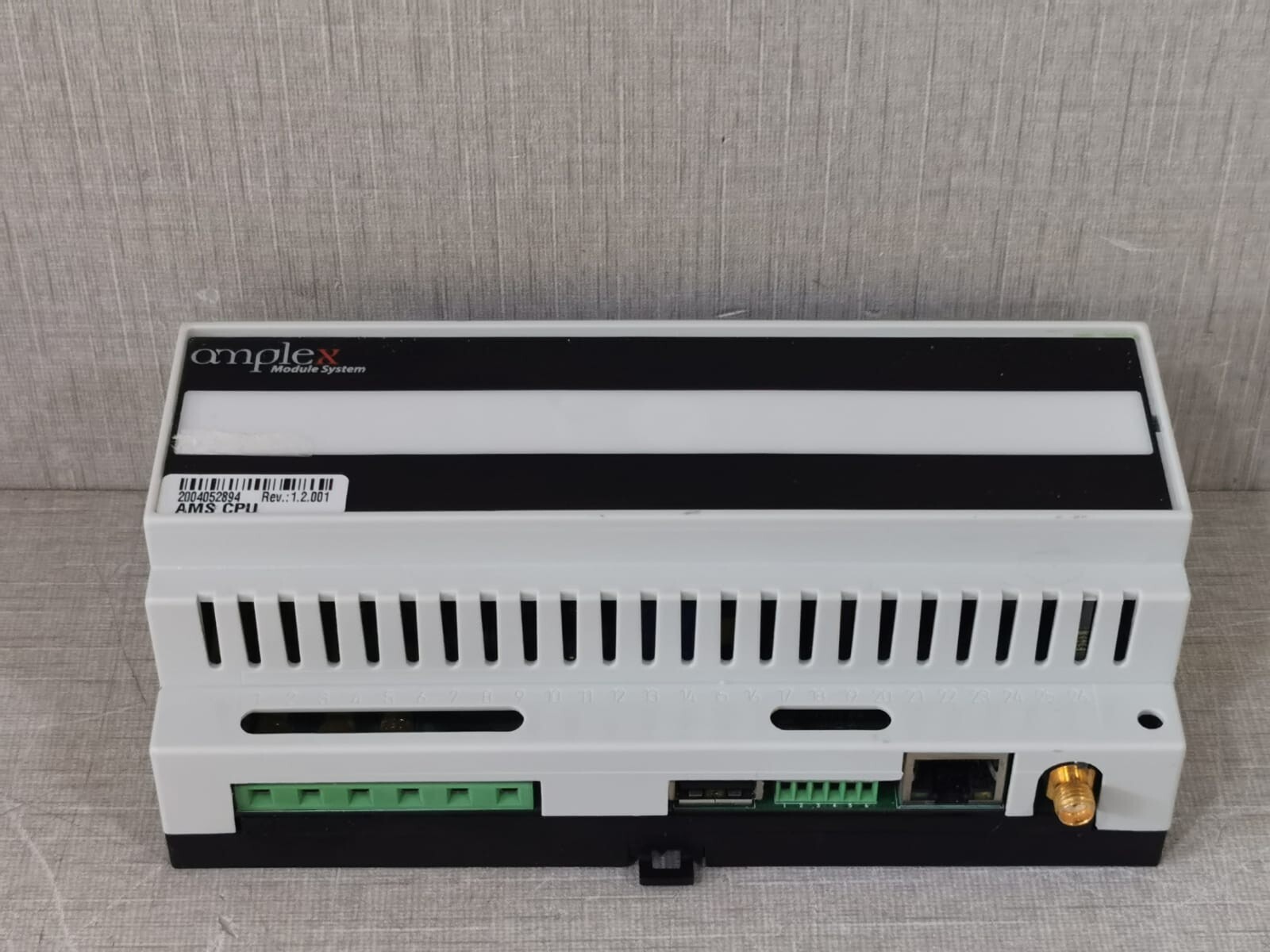 AMPLEX MODULE SYSTEM AMS CPU AMPLEX MODULE SYSTEM AMS CPU REV.1.2.001 AmsCPU-IO MODULE 3