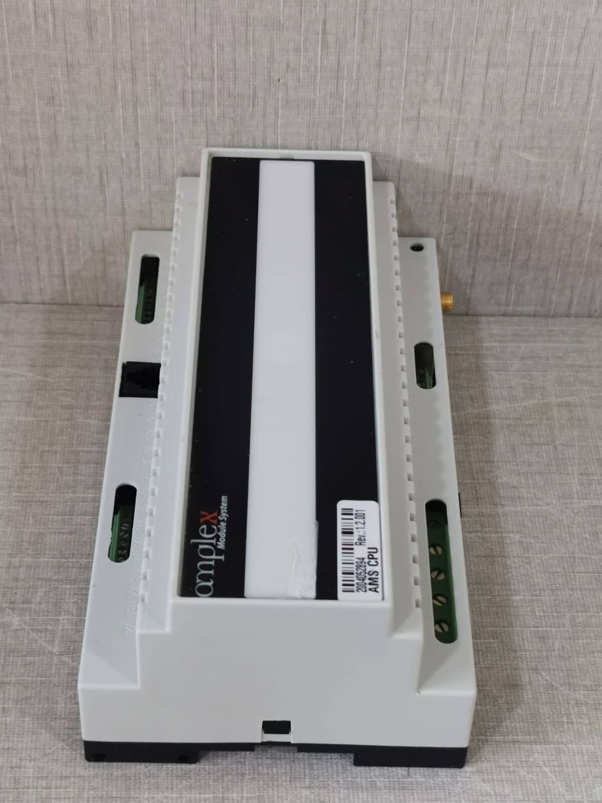 AMPLEX MODULE SYSTEM AMS CPU AMPLEX MODULE SYSTEM AMS CPU REV.1.2.001 AmsCPU-IO MODULE 5